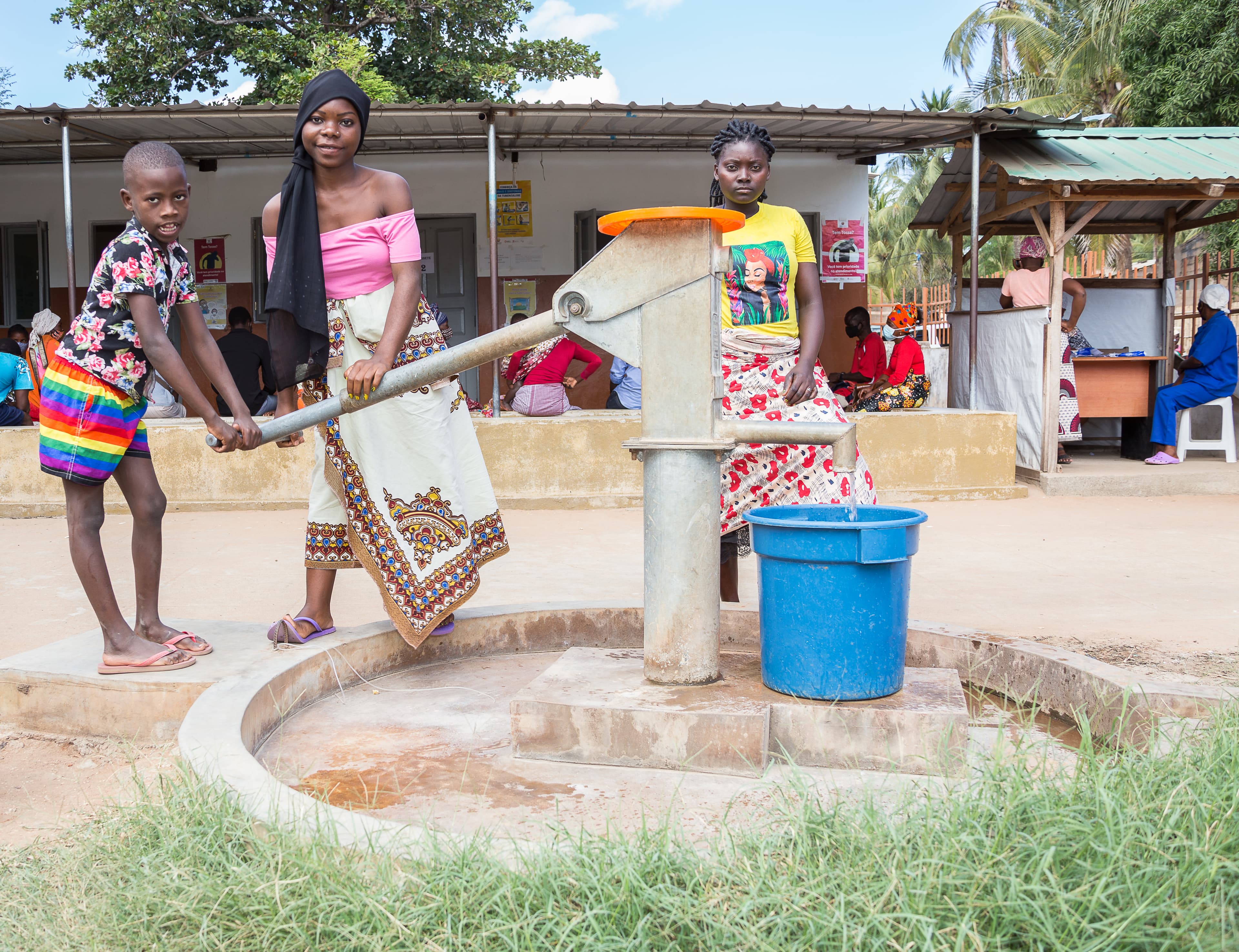Abertura de 3 furos de água nas comunidades de Cariacó e Alto Gingone (Novembro, 2018).